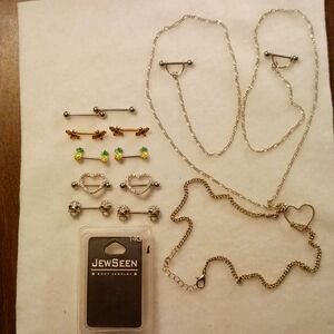 Collection of Body Jewelry By JewSeen